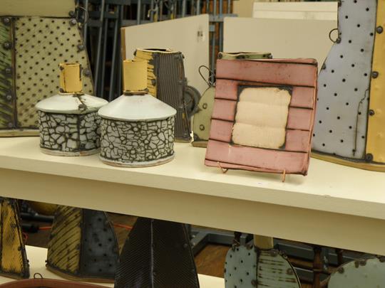 Jeremy Randall's ceramic pieces