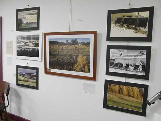 Exhibit of Jerry Weimar photographs at the New Woodstock Free Library