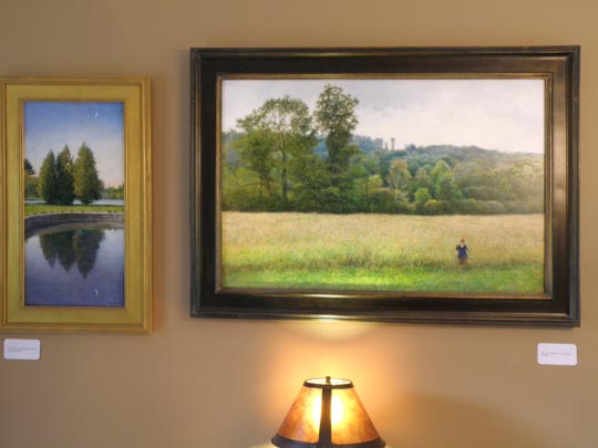 Two paintings by Wayne Daniels