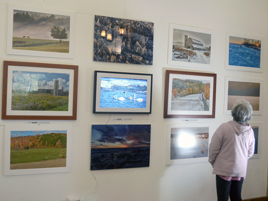Jerry Weimar's photography at Rt 20 Sofa