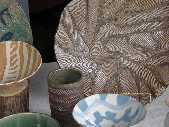 Naomi Demuth stoneware creations