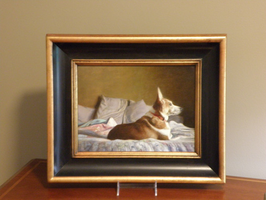Portrait of a canine friend by Wayne Daniels