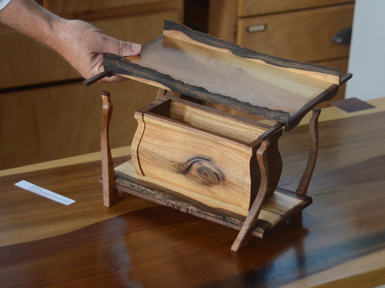 Intriguing box made by Geoffrey Navias