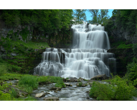"Chittenango Falls" &nbsp;  digital photograph &nbsp; 14"x9.5" &nbsp; 2026