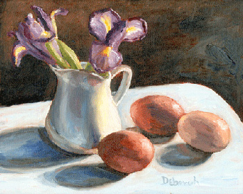 "Irises and Eggs"   2010