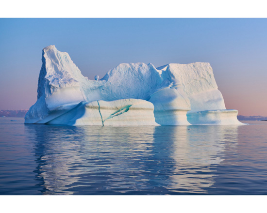 "Greenland - Iceberg at Blue Hour"