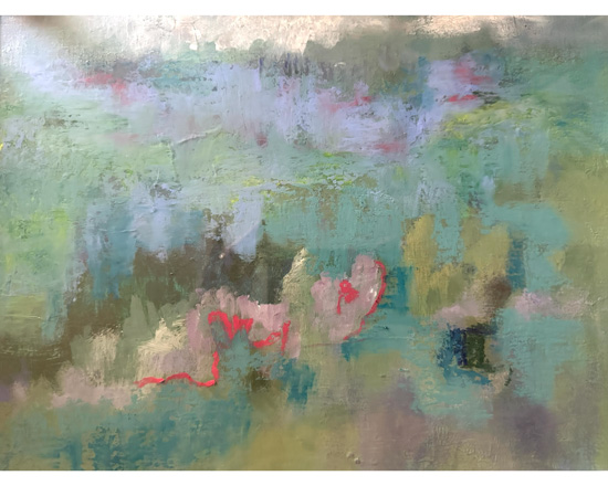 “In the Wild” 11”x14” Acrylic and pastel on canvas board "In the Wild"