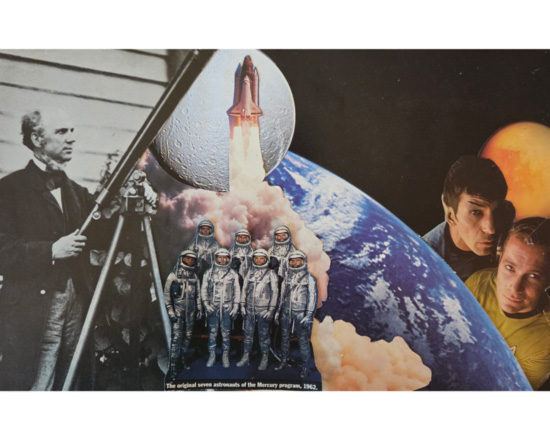 Outerspace collage